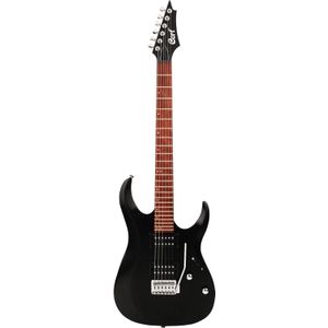 Cort X-100 Open Pore Black elektrische gitaar