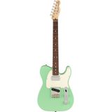 Fender American Performer Telecaster Hum Satin Surf Green RW met gigbag