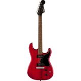 Squier Paranormal Strat-O-Sonic IL Crimson Red Transparant elektrische gitaar