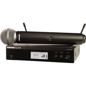 Shure BLX24RE/SM58-H8E draadloos handheld systeem (518 - 542 MHz)