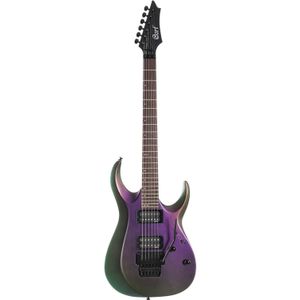 Cort X300 Flip Purple elektrische gitaar met pearlescent afwerking