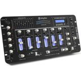 Skytec STM-3007 6-kanaals mixer met mediaspeler & equalizer