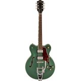 Gretsch G2622T Streamliner Center Block Double-Cut Steel Olive IL semi-akoestische gitaar