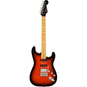 Fender Aerodyne Special Stratocaster HSS Hot Rod Burst MN elektrische gitaar met gigbag