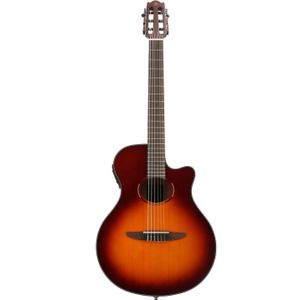 Yamaha NTX1 Brown Sunburst elektrisch-akoestische klassieke gitaar