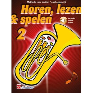 De Haske Horen, Lezen & Spelen- Bariton Euphonium 2 lesboek