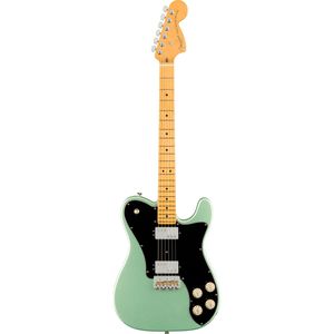Fender American Professional II Telecaster Deluxe MN Mystic Surf Green elektrische gitaar met koffer