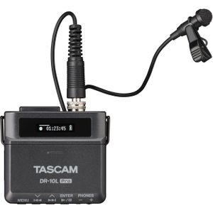 Tascam DR-10L Pro digitale audiorecorder en lavalier combo