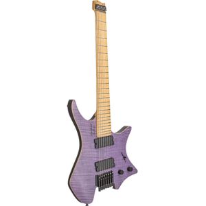 Strandberg Boden Standard NX 7 Purple 7-snarige headless elektrische gitaar met standard gigbag