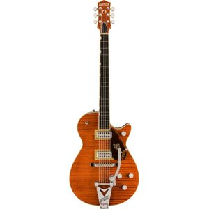 Gretsch G6130T Professional Collection Sidewinder Bourbon Stain EB Limited Edition elektrische gitaar met deluxe hardshell case