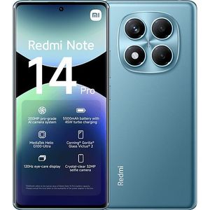 Xiaomi - Note 14 Pro - Smartphone - Blauw - 256 Gb