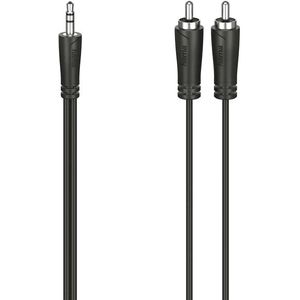 Hama 205111 Kabel 35mm - 2cinch 3m