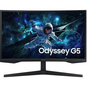 Samsung Odyssey G5 Ls27cg552euxen - 27 Inch 2560 X 1440 (quad Hd) 1 Ms 165 Hz