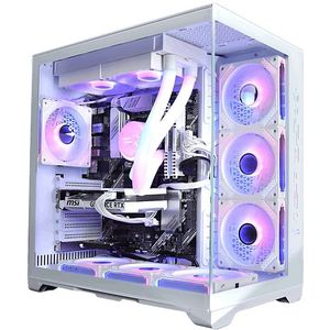 Extremegamer - X Edt Lvl 1 Wh V3 - Gamingdesktop - Wit - AMD Ryzen 7 5700X - 32 GB RAM - GeForce RTX 5060