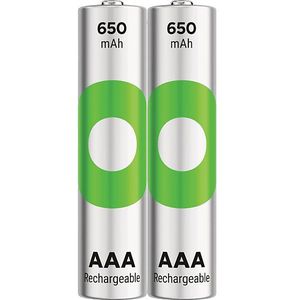 GP Recyko Aaa 650mah 2 Stuks Batterij