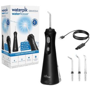 Waterpik Waterflosser draadloos oplaadbaar WP492 zwart ( opvolger v.d. WP462)