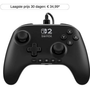 POWER A - Switch 2 Advantage Controller - Officieel Gelicenseerd - Zwart