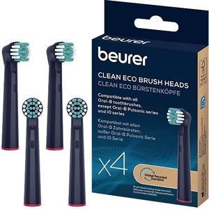 Beurer - TB Clean Eco - Tandenborstels - 4 Têtes de Brosse - Dureté Middel