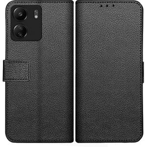 Just In Case 327659 Classic Wallet Telefoonhoesje Voor Xiaomi Redmi 13c Zwart