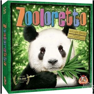 White Goblin Games Zooloretto Bordspel | Leeftijd 6+ | Aantal spelers 2-5 | Inclusief 3 Mini uitbreidingen