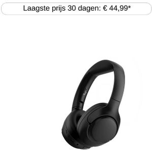 ISY Ibh-8000-bk Draadloze Hoofdtelefoon Zwart