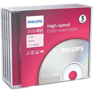 Philips Dvd+rw 4x Jewel (5)