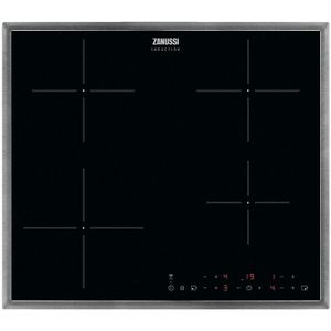 Zanussi ZITN643X Noir Comptoir 60 cm Plaque avec zone à induction 4 zone(s)