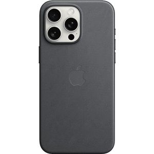Apple Iphone 15 Pro Max Finewoven Hoesje Met Magsafe - Zwart