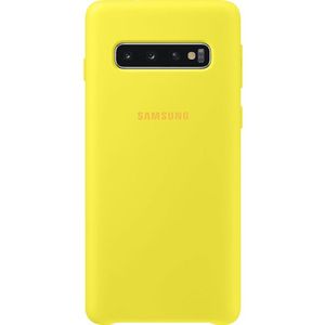 Samsung Galaxy S10 Silicone Cover Geel