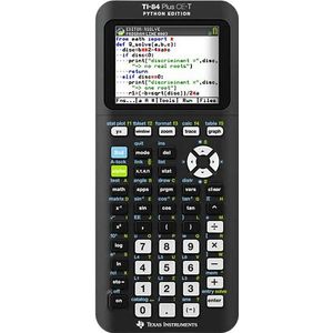 Texas Instruments Ti-84 Plus Ce-t Python Edition Zwart