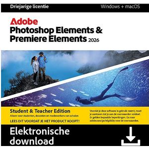 Adobe - Phsp & Prem Elements 2026 - Software - Download Code