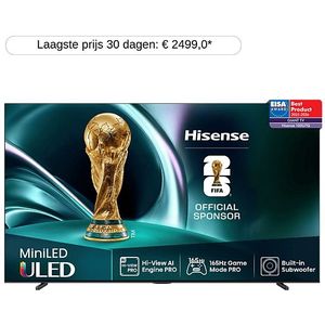 Hisense - 100U72Q - Uled - 100 inch - Mini-LED - 4K - Dolby Vision IQ