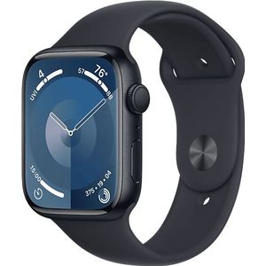 Apple Watch Series 9 GPs 41 Mm Middernacht Aluminium Case/middernacht Sport Band - M/l