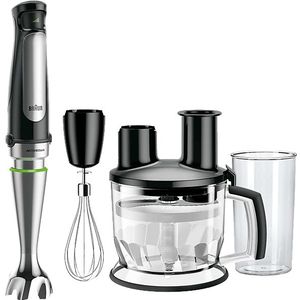 Braun MultiQuick 7 MQ 7075X Handmixer - Staafmixer - Grijs - Zwart