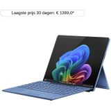 Microsoft Surface Pro Oled - 13 Inch Snapdragon X Elite 16 Gb 512 Saffier Copilot+ Pc Geen Oplader