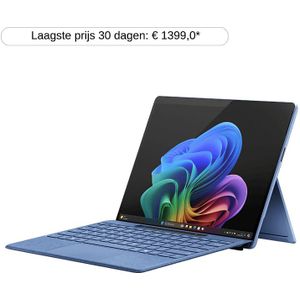 Microsoft Surface Pro Oled - 13 Inch Snapdragon X Elite 16 Gb 512 Saffier Copilot+ Pc Geen Oplader