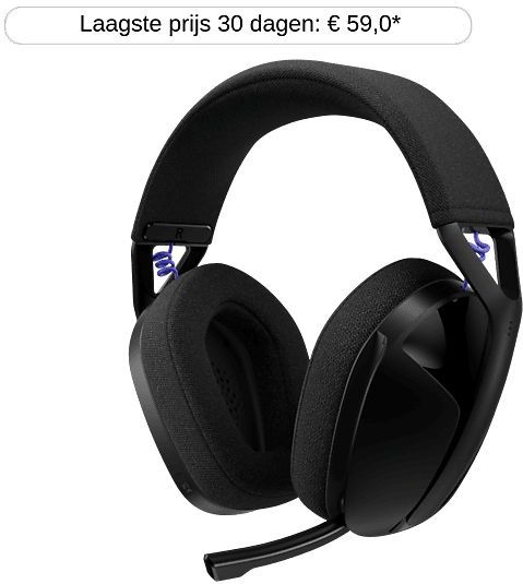 Logitech G321 - Draadloze Gaming Headset - Zwart