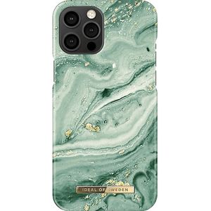 Ideal Of Sweden Iphone 12 Pro Max Fashion Case Mint Swirl Marble