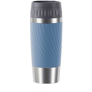 Tefal Travel Mug Easy Twist Thermosfles - Blauw - 0,36 liter