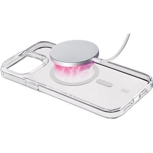 Cellularline Iphone 15 Pro Case Gloss Magsafe Transparant