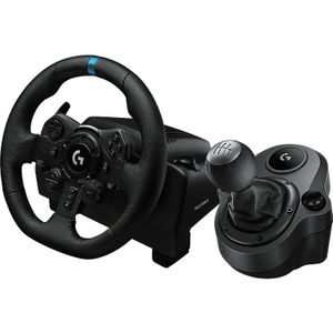 Logitech G G923 Se Racing Combo: Trueforce + Driving Force-versnellingspook Zwart Pc Xbox One Series S X Multi-platform Racestuur