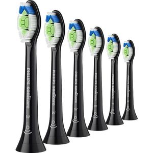 Philips Sonicare Opzetborstels: 6 W2 Optimal White Hx6066/88 Opzet Borstels Wit