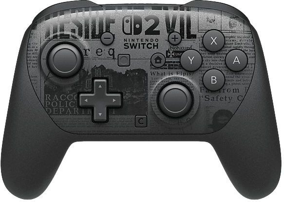 Nintendo - Pro Controller - Resident Evil Requiem Edition - Zwart - Controller