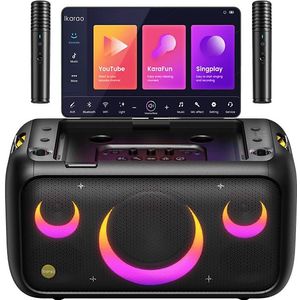 Ikarao Break X2 Partyspeaker Zwart