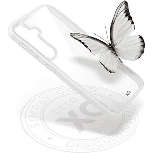 Xqisit Borboleta Telefoonhoesje Voor Samsung Galaxy A55 Transparant