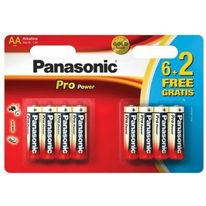 Panasonic Pro Power Aa 8-pack