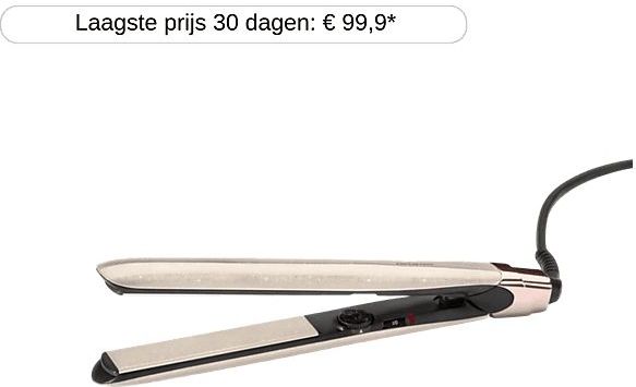 BaByliss - Stardust Shimmer - Stijltang - Wit - 13 Temperatuurniveaus