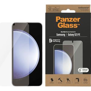 Panzerglass Antibacteriële Ultra-wide Fit Screenprotector Voor Samsung Galaxy S23 Fe