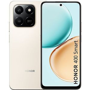 Honor 400 Smart - Smartphone - Woestijngoud - 128 GB - 6,77 inch - Dubbele SIM - 4G