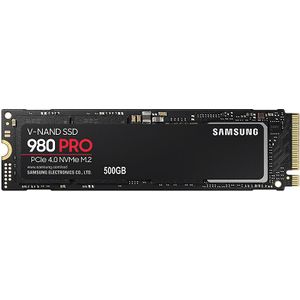 Samsung 980 Pro Pcle 4.0 Nvme M.2 Ssd - 500 Gb